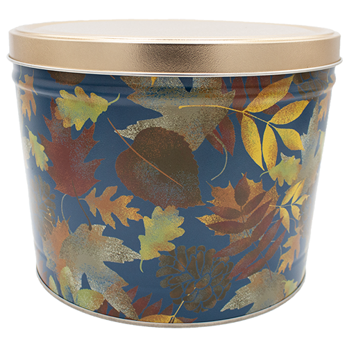 Falling Leaves Tin - 2 Gallon