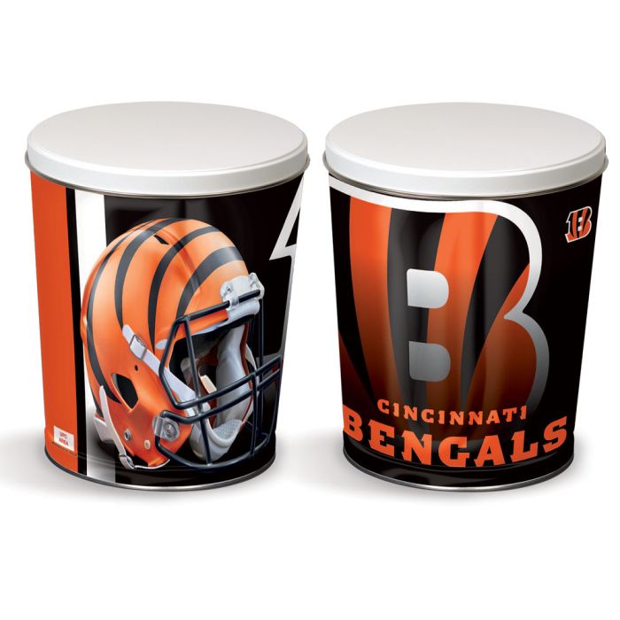Cincinnati Bengals Sports Tin 3.5 Gallon