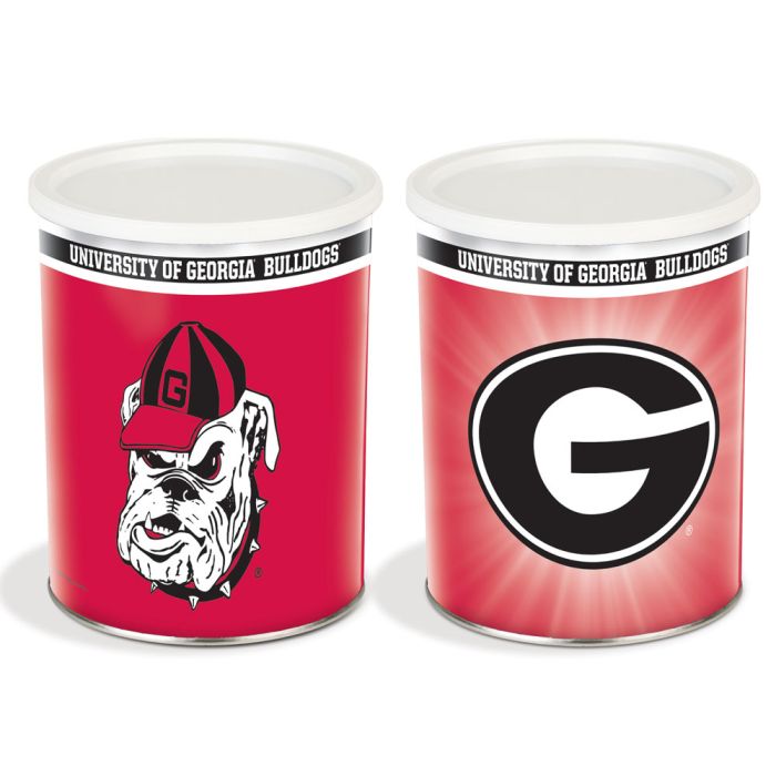 Georgia Bulldogs Sports Tin 1 Gallon