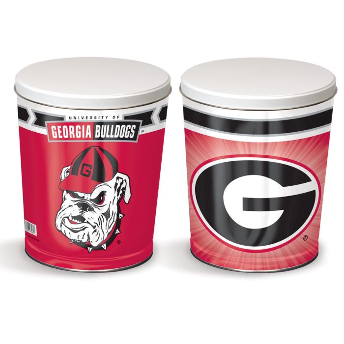 Georgia Bulldogs Sports Tin 3.5 Gallon