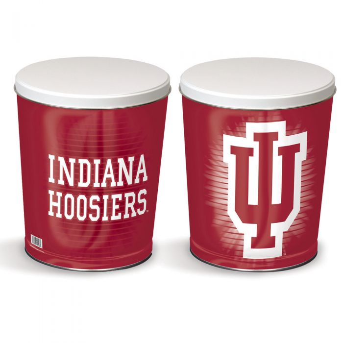 Indiana Hoosiers Sports Tin 3.5 Gallon