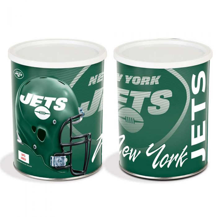 New York Jets Sports Tin 1 Gallon