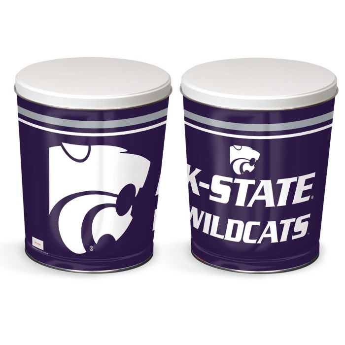 Kansas Wildcats Sports Tin 3.5 Gallon