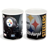 Pittsburgh Steelers Sports Tin 1 Gallon