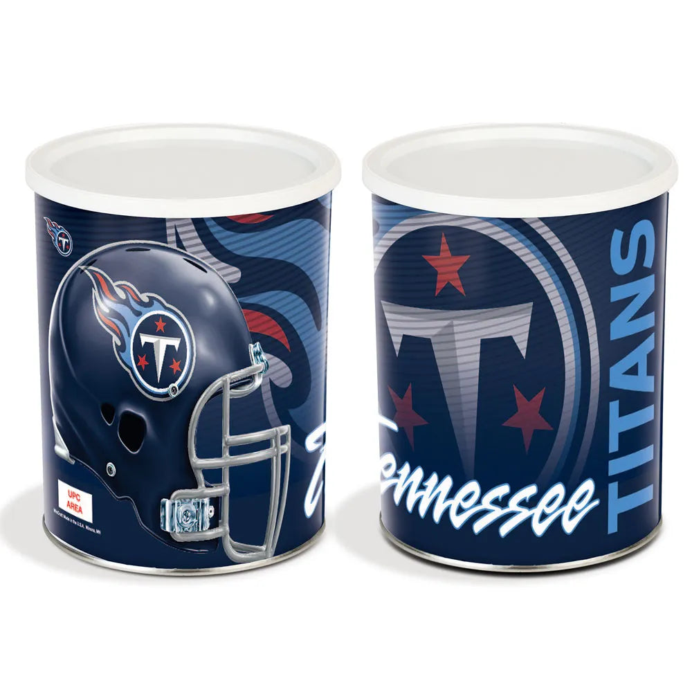 Tennessee Titans Sports Tin 1 Gallon
