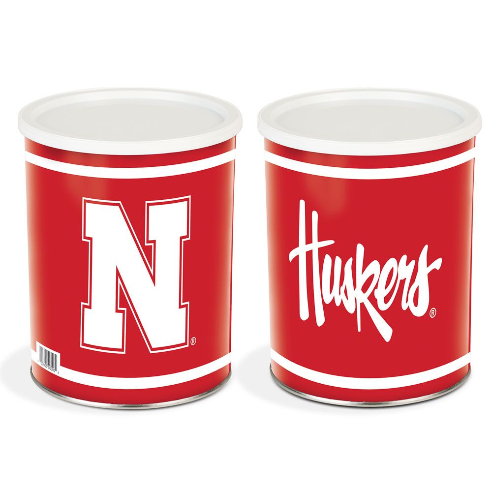 Nebraska Cornhuskers Sports Tin 1 Gallon