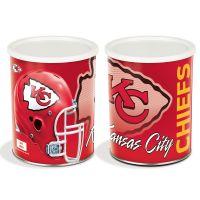 Kansas City Chiefs Sports Tin 1 Gallon